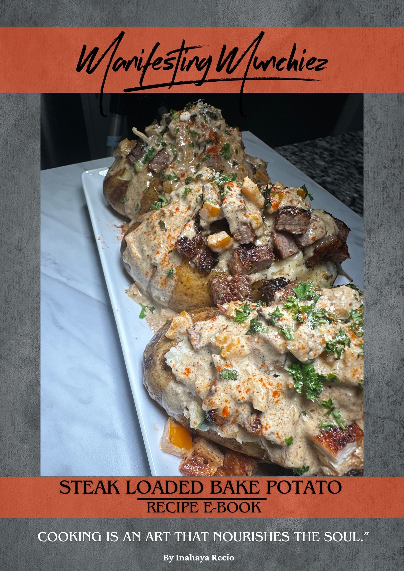 STEAK LOADED BAKE POTATO