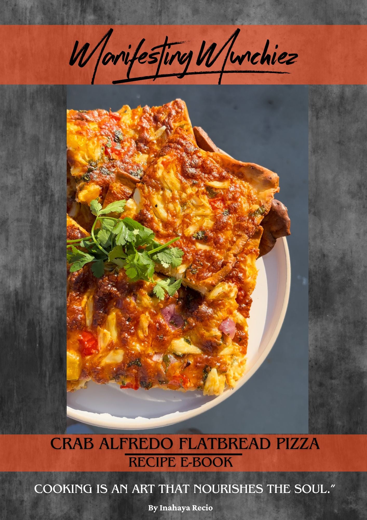 Crab Alfredo Flatbread Pizza